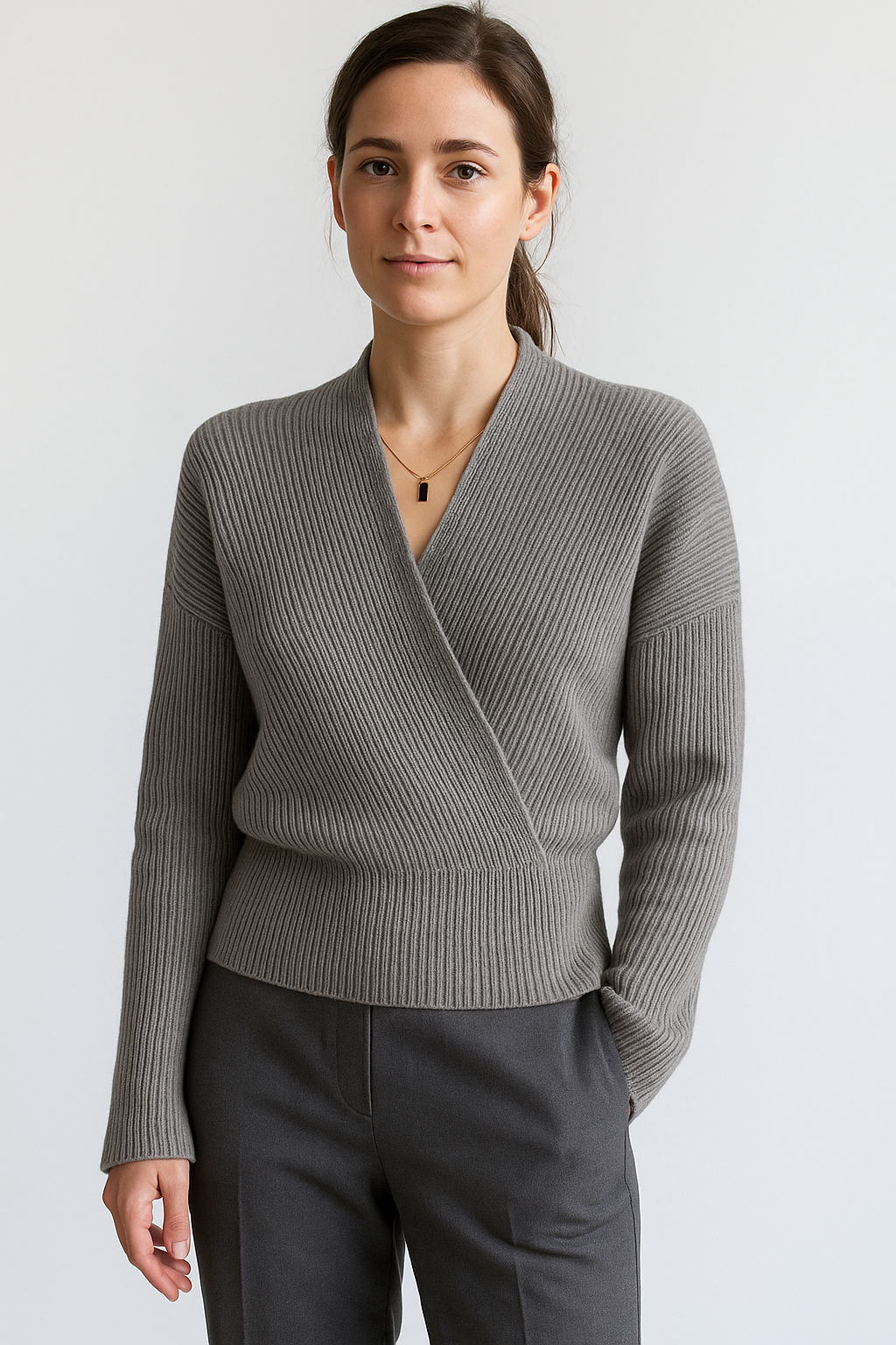 Aldis | Women's Wrap Sweater for Fall – Chic & Comfortable Layering Piece