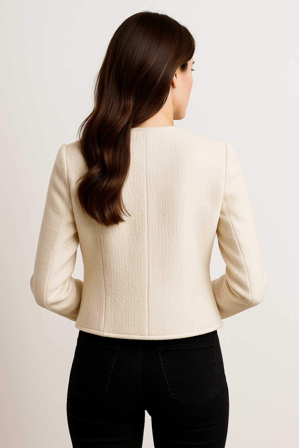 Alicia – Women's Chic Tweed Blazer for Summer | Lightweight Tailored Jacket