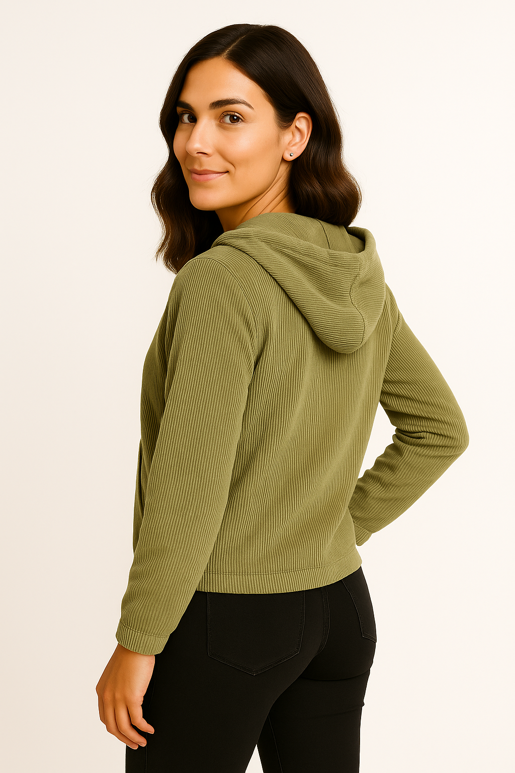 Amy - Women's Corduroy Jacket – Soft Cord Fabric, Relaxed Fit for Everyday Style