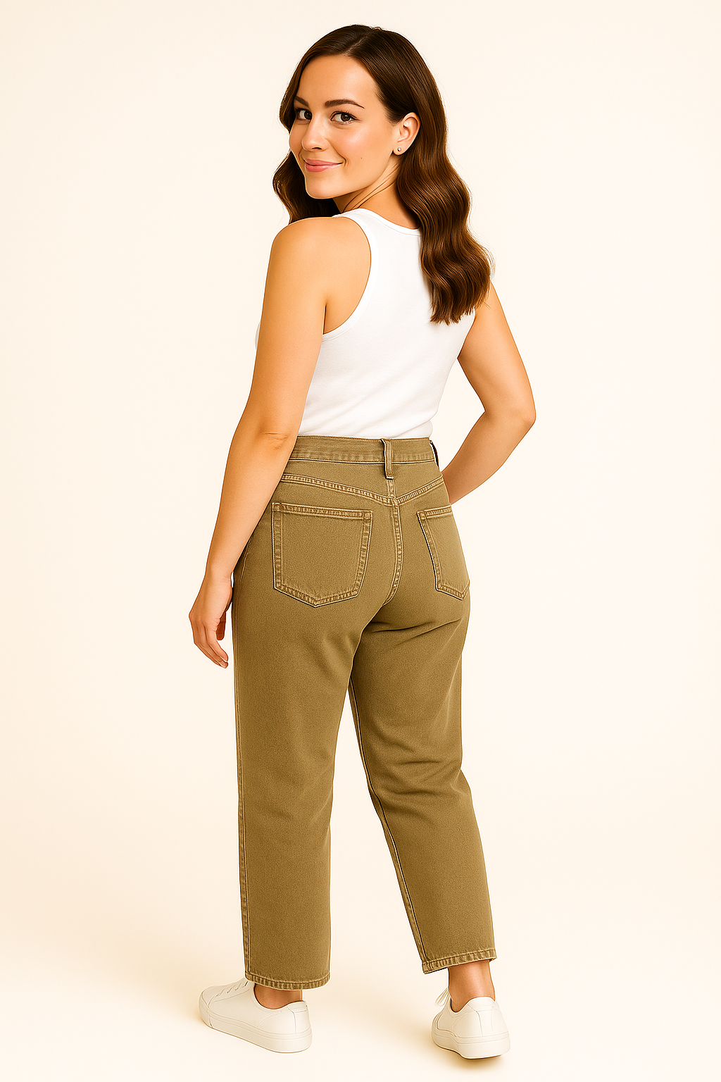 Lucy - Relaxed Wide-Leg Women's Jeans – High-Rise, Flattering Fit, Soft Denim for Everyday Comfort