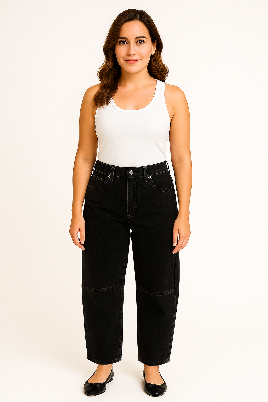 Lucy - Relaxed Wide-Leg Women's Jeans – High-Rise, Flattering Fit, Soft Denim for Everyday Comfort