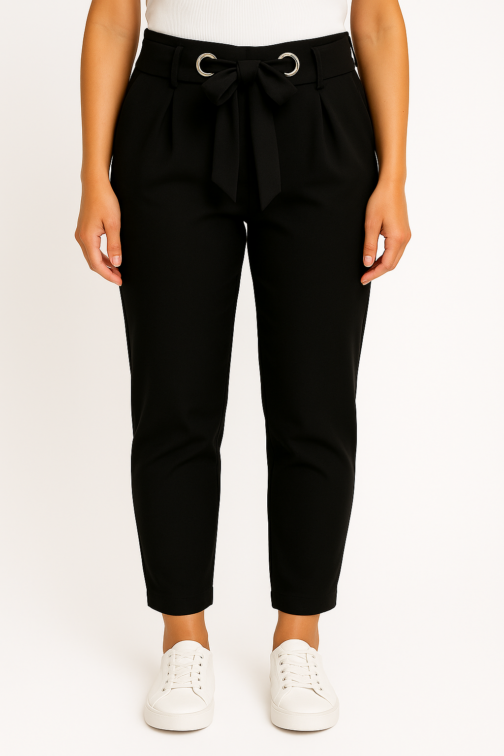 Olivia - Relaxed High-Waisted Women's Pants – Soft Fabric, Flattering Fit, and Casual Style