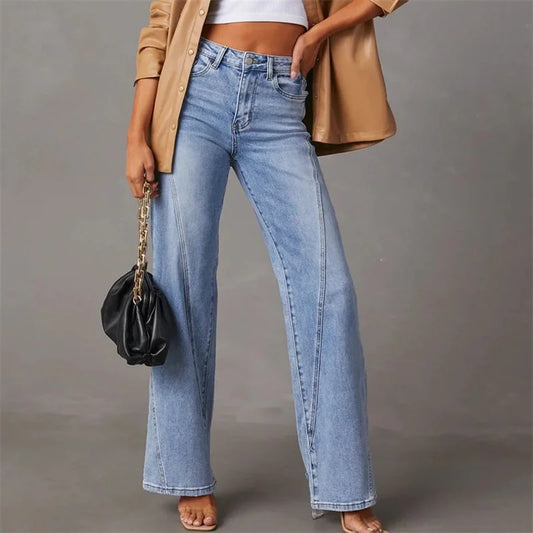 Cathy | Women's Denim Flare Jeans – Stylish and Comfortable