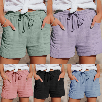 Nina | Breathable Cotton Shorts for Women – Lightweight and Comfortable