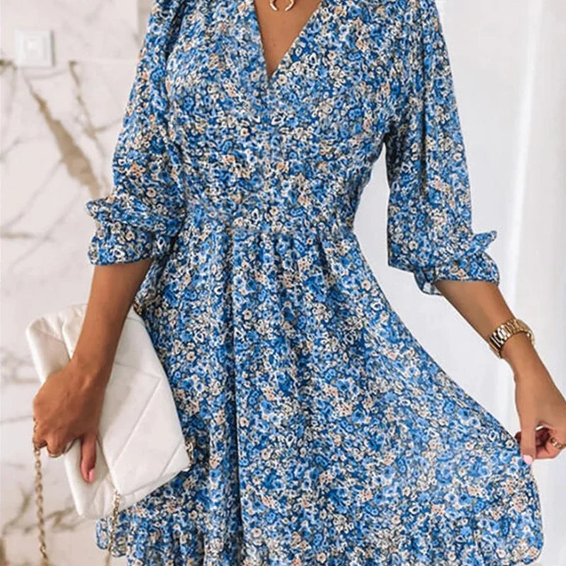 Ilse | Dreamy Floral Spring Dress – Elegant and Lightweight