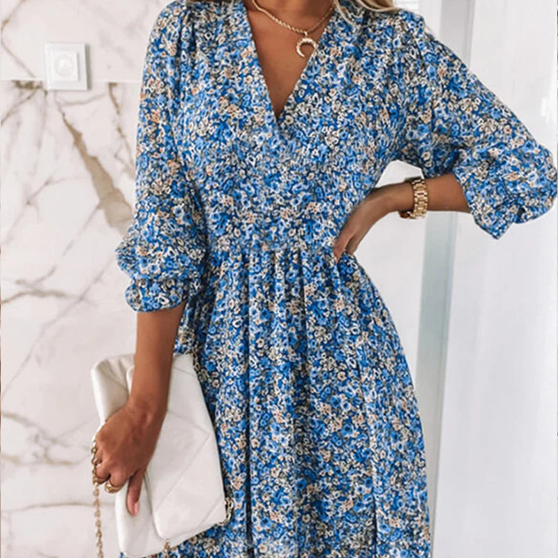 Ilse | Dreamy Floral Spring Dress – Elegant and Lightweight