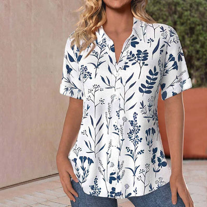 Matilda | Casual Floral Print Blouse for Women