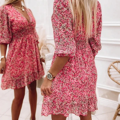 Ilse | Dreamy Floral Spring Dress – Elegant and Lightweight