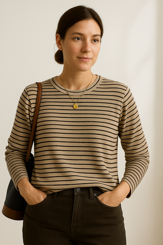 Allie | Women's Soft Knitted Sweater – Elegant, Lightweight, and Versatile