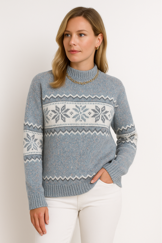 Chloe - Comfortable Women's Knit Sweater - Soft Fabric, Relaxed Fit & Versatile Style
