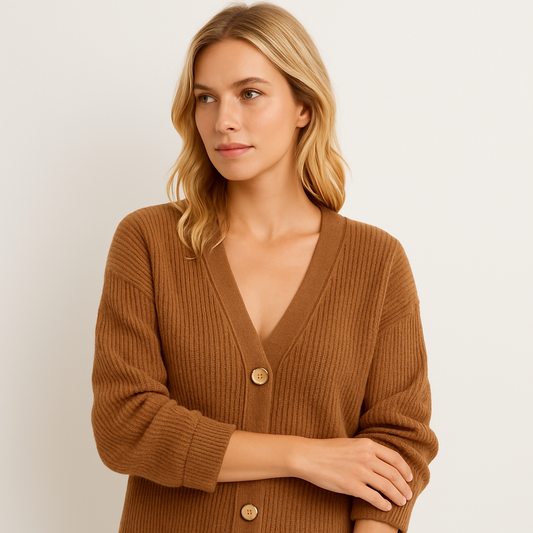 Halen - Lightweight Long Cardigan for Women, Versatile Style & Comfort