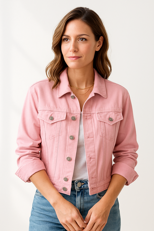 Indie | Women's Denim Jacket – Timeless Casual Style for Effortless Everyday Outfits