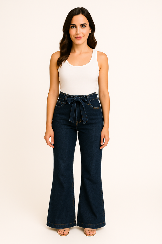 Isla - Women's Loose Wide Leg Jeans – Soft Denim, High-Rise Fit, and Effortless Style
