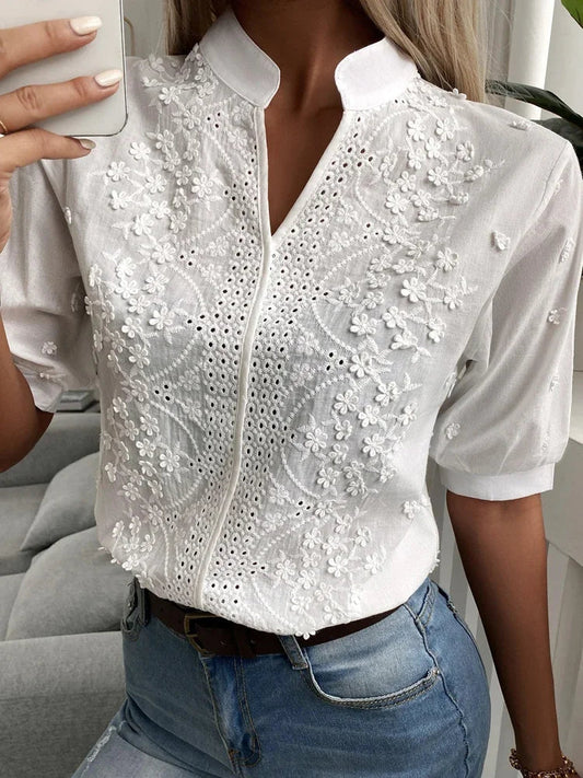 Amelia | Elegant Women's Blouse – Sophisticated and Versatile