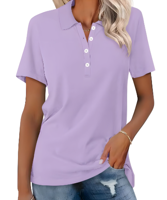 Stella | Casual Women's Polo Shirt – Stylish and Comfortable