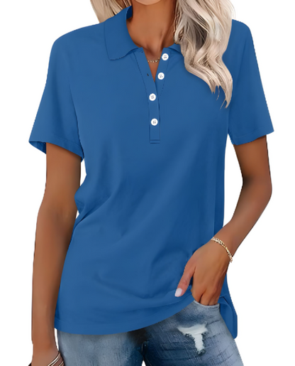 Stella | Casual Women's Polo Shirt – Stylish and Comfortable