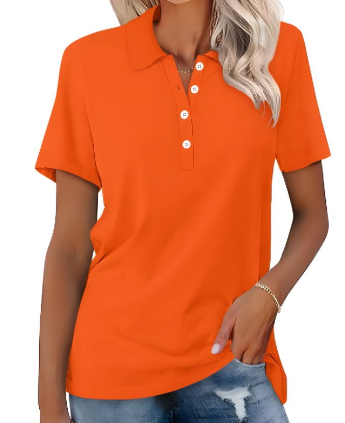 Stella | Casual Women's Polo Shirt – Stylish and Comfortable