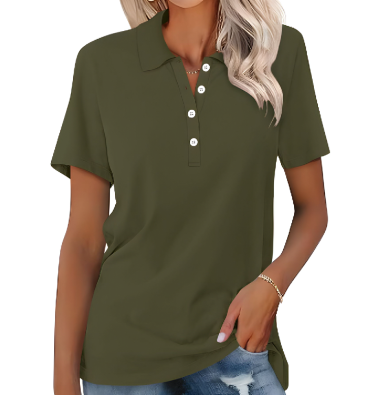 Stella | Casual Women's Polo Shirt – Stylish and Comfortable